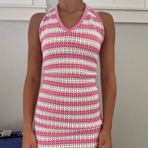 Princess Polly halter knit mini dress